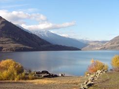 A great lowbank waterfront beach for children, swimming, and barefoot feet at the Lodge at Palmer Lake