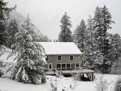 Ice skating, snowmobiling and sledding at the Lodge at Palmer Lake