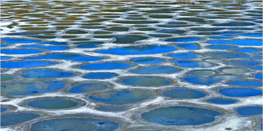 Spotted Lake is a tourist attraction near the Lodge at Palmer Lake